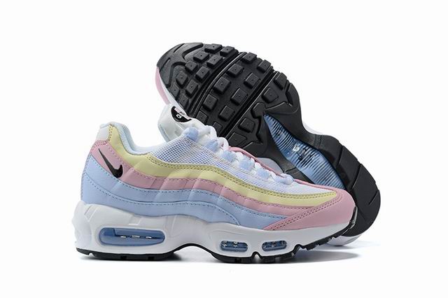 Nike Air Max 95 Women's Shoes Blue Pink White-42